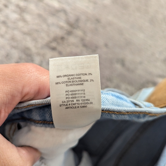 Aritzia Denim Forum The Yoko High Rise Slim Jeans - Picture 5 of 14